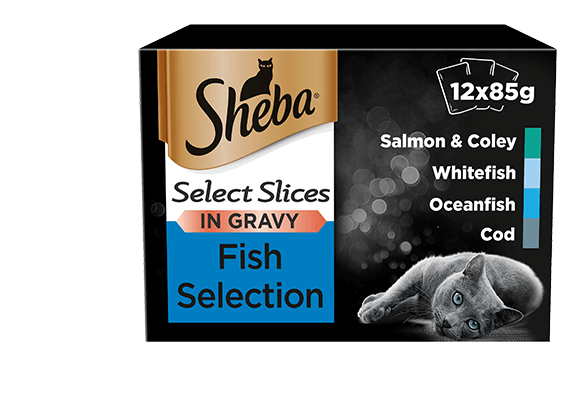 Sheba Select slice in Gravy Fish Selection (Buyontheway)