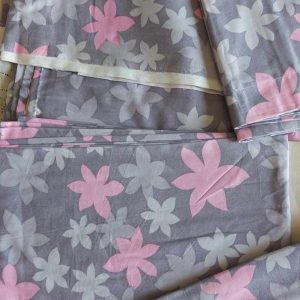 Bed Sheet White-Pink Lili (Buyontheway)